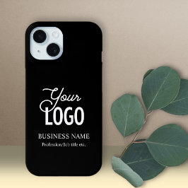 Funda Para iPhone 15 Su logotipo y nombre comercial, etc. Personalizabl