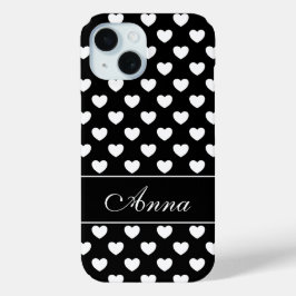 Funda Para iPhone 15 Su nombre en la cubierta para iPhone personalizado