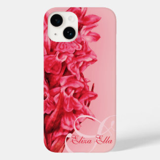 Funda Para iPhone 14 De Case-Mate Su nombre es Orquídea Rojiza floral