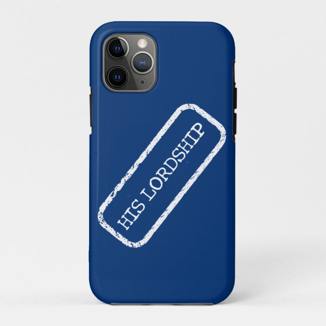 FUNDA DE Case-Mate PARA iPhone "SU SEÑORÍA" (Reverso)