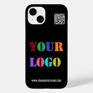 Funda Para iPhone 14 De Case-Mate Su sitio web de logotipo profesional Colores estuc