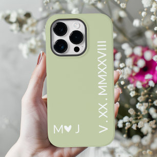 Funda Para iPhone 14 Pro De Case-Mate Su y su regalo de pareja para iPhone numérico roma