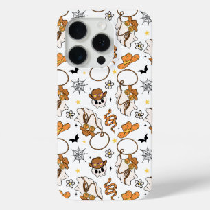 iPhone 15 Pro Sube Fantasma Lindo Retro Espeluznante Funda para
