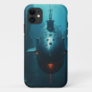 Funda Para iPhone 11 Submarinos nucleares en aguas profundas