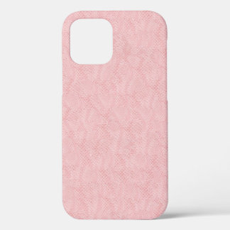 Funda Para iPhone 12 Subtil modelo Piel de serpiente rosa Funda-mate pa