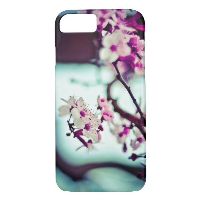 Funda De Case-Mate Para iPhone Sucursal de cerezo (Reverso)