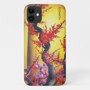 Funda Para iPhone 11 Sucursal De Sakura Rosa Feng Shui Y Cerezo Sol En 