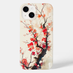 Funda Para iPhone 14 De Case-Mate Sucursal poética de ciruelas en invierno