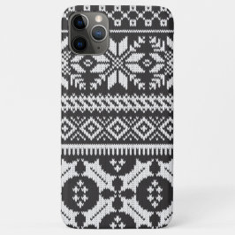 Funda Para iPhone 11 Pro Max Sudadera De Cuchillo De La Isla Blanca Y Negra