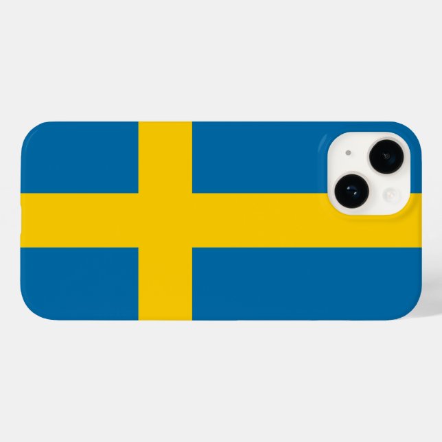 Funda De Case-Mate Para iPhone Suecia (Reverso  (Horizontal))
