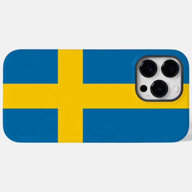 Funda De Case-Mate Para iPhone Suecia (Reverso  (Horizontal))