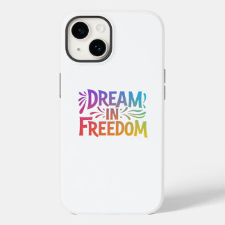 Funda Para iPhone 14 De Case-Mate Sueña en libertad 
