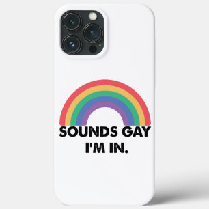 Funda Para iPhone 13 Pro Max Suena Gay Estoy En El Mes Del Orgullo Gay En Arcoí