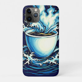 Funda Para iPhone 11 Pro Sueño de café oceánico