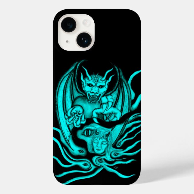 Funda De Case-Mate Para iPhone Sueño de medianoche - Devils (Reverso )