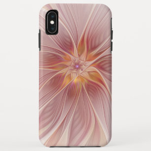 Funda Para iPhone XS Max Sueño floral abstracto de fractal de arte de flor