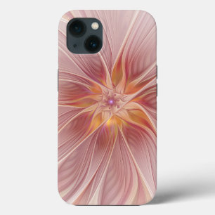 Funda Para iPhone 13 Sueño floral abstracto de fractal de arte de rosa