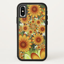 Funda Para iPhone 13 Sueño floral, arte fractal de flores abstractas mo