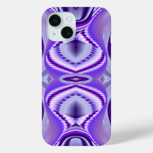 Funda Para iPhone 15 Sueño púrpura , Abstracto Fantasía Arcoiris