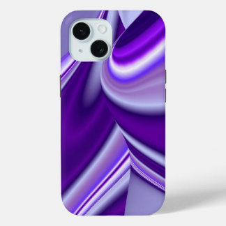 Funda Para iPhone 15 Sueño púrpura , Abstracto Fantasía Arcoiris
