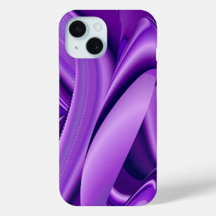 Funda Para iPhone 15 Sueño púrpura , Abstracto Fantasía Arcoiris