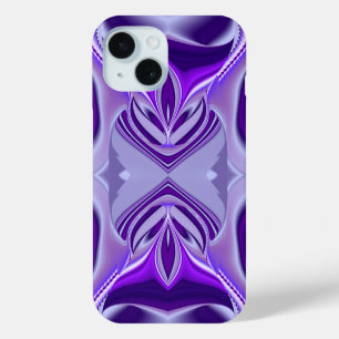Funda Para iPhone 15 Sueño púrpura , Abstracto Fantasía Arcoiris
