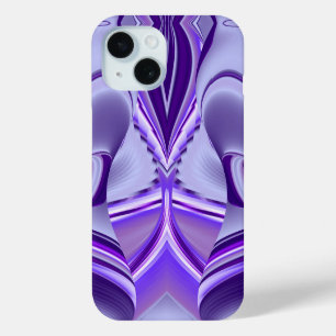 Funda Para iPhone 15 Sueño púrpura , Abstracto Fantasía Arcoiris