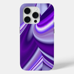 Funda Para iPhone 15 Pro Sueño púrpura , Abstracto Fantasía Arcoiris