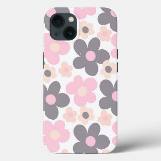 Funda Para iPhone 13 Sueño retro de margaritas rosadas de Rubor #1 #ret
