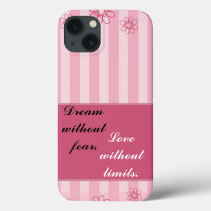 Funda Para iPhone 13 Sueño sin miedo, amor sin límites