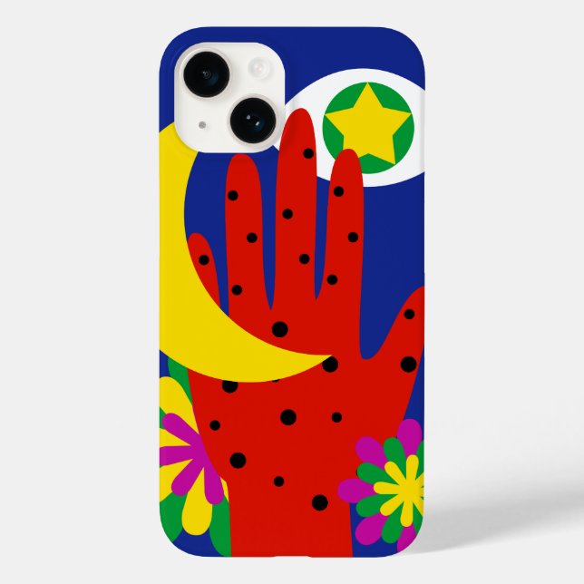 Funda De Case-Mate Para iPhone Sueños celestes (Reverso )