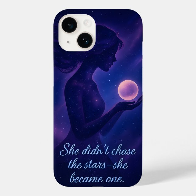 Funda De Case-Mate Para iPhone Sueños Celestes - Se Convirtió En Una Estrella (Reverso )