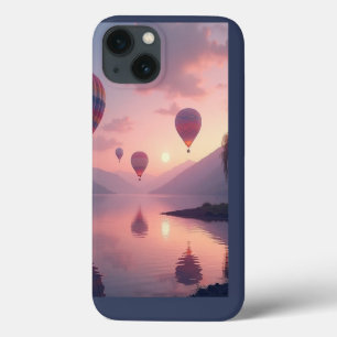 Funda Para iPhone 13 Sueños de Aventura en Globo
