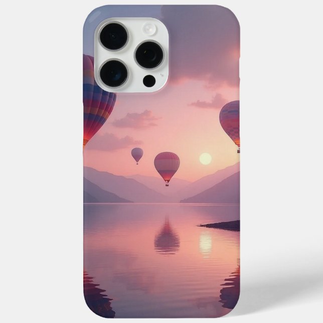 Funda De Case-Mate Para iPhone Sueños de Aventura en Globo (Reverso )