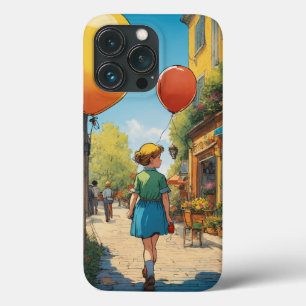 Funda Para iPhone 13 Pro Sueños de Globo: Una Aventura Inspirada