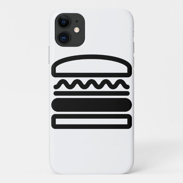 Funda De Case-Mate Para iPhone Sueños de hamburguesas (Reverso)