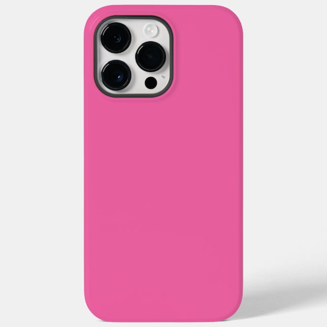Funda De Case-Mate Para iPhone Sueños de orquídeas radiantes rosas - #F664A5 (Reverso )