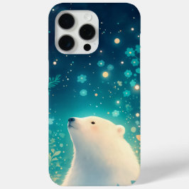 Funda Para iPhone 15 Pro Max Sueños de oso polar