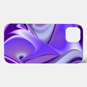 Funda Para iPhone 13 Sueños del arcoiris de flores moradas