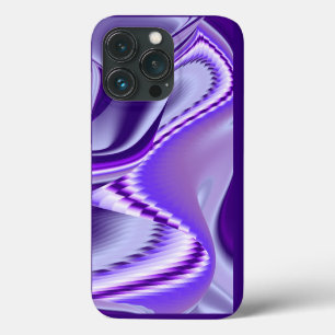 Funda Para iPhone 13 Pro Sueños del arcoiris de flores moradas