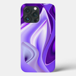 Funda Para iPhone 13 Pro Sueños del arcoiris de flores moradas