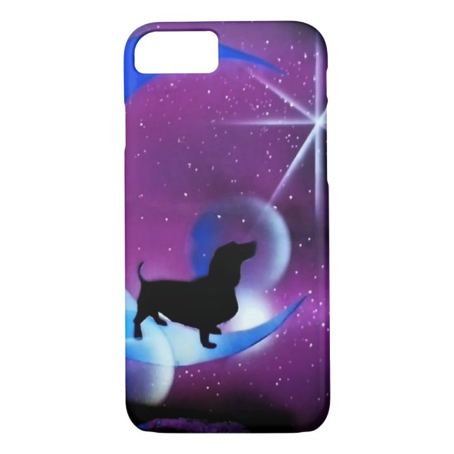 Funda De Case-Mate Para iPhone Sueños del Dachshund (Reverso)