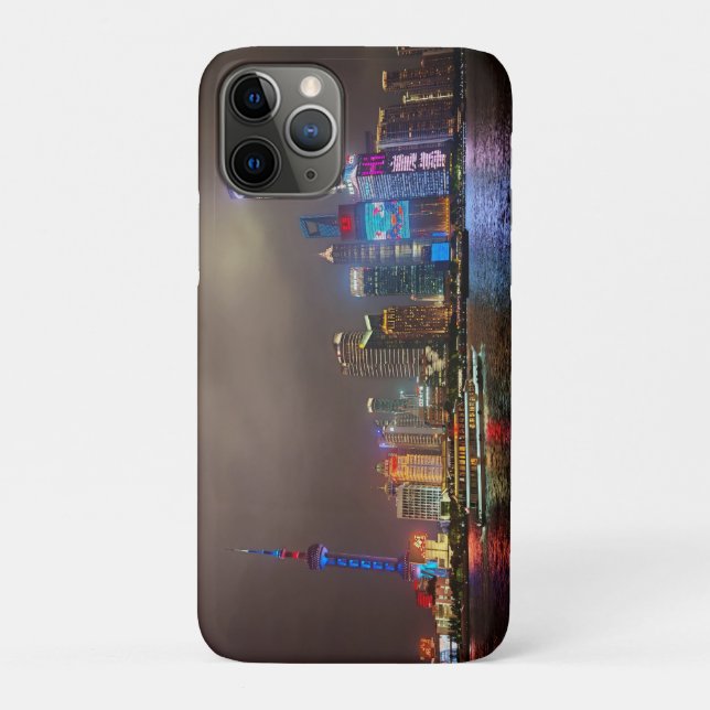 Funda De Case-Mate Para iPhone Sueños Eléctricos - Línea Futurista de Shanghai, A (Reverso)