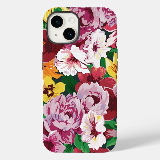 Funda De Case-Mate Para iPhone Sueños Florales #1 en Susiejayne (Reverso )