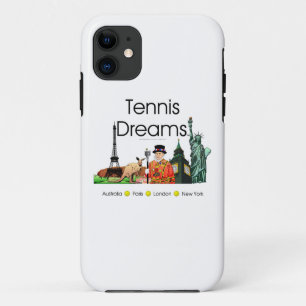 Funda Para iPhone 11 Sueños SUPERIORES del tenis