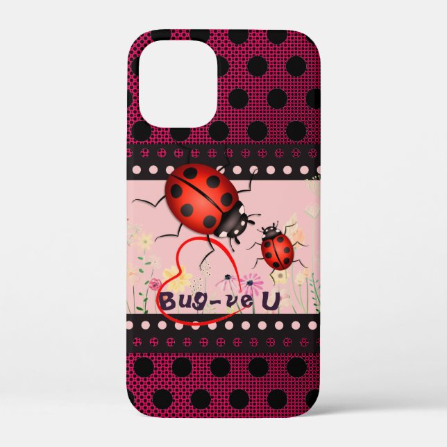 Funda De Case-Mate Para iPhone Suerte de Bug Ladybug (Reverso )