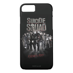 Funda Para iPhone 8/7 Suicide Squad  Task Force X Lineup