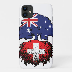 Funda Para iPhone 11 Suiza Australia Australia Australia Raíces de árbo