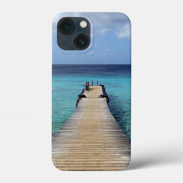 Funda De Case-Mate Para iPhone Sumergirse en el estuche del teléfono azul (Reverso )