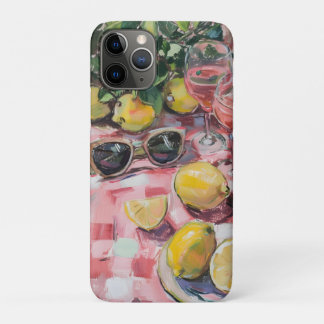 Funda Para iPhone 11 Pro Summer Still Life with Lemons, Sunglasses Phone